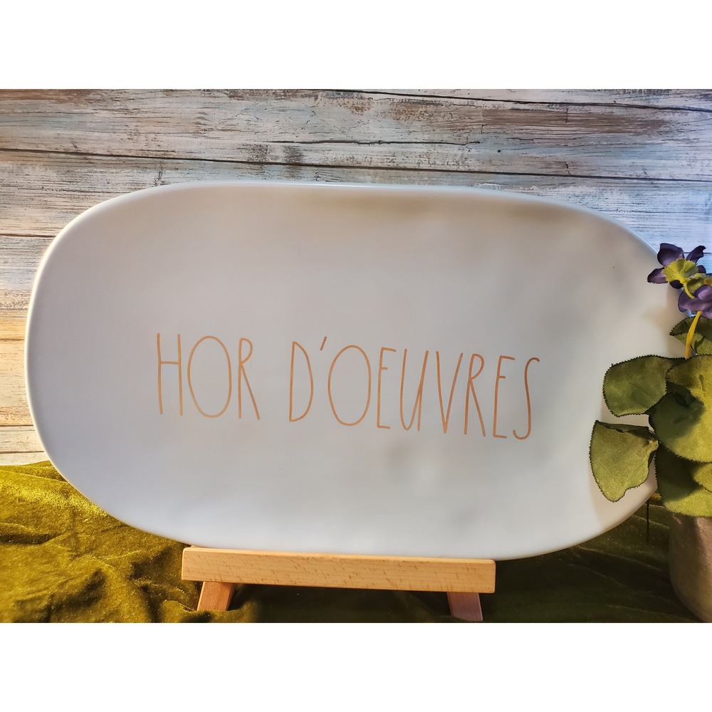 Rae Dunn Artisan Collection by Magenta Hors Doeuvres Serving Platter